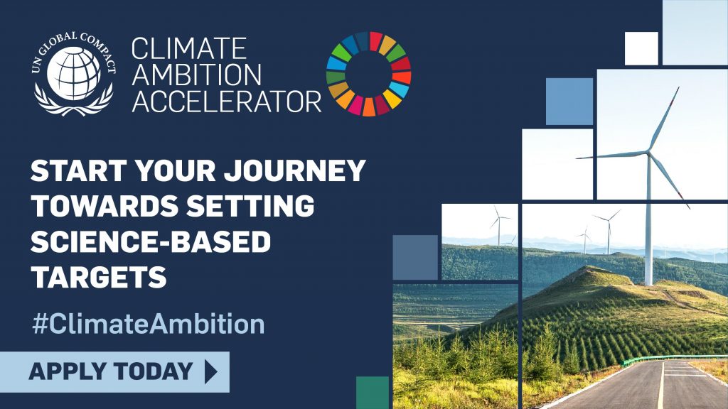 Climate Ambition Accelerator | Mecanizados Acebrón